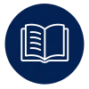 Open book icon representing teachability, continuous learning, personal growth, humility, and professional development at Texas Real Estate Partners.
